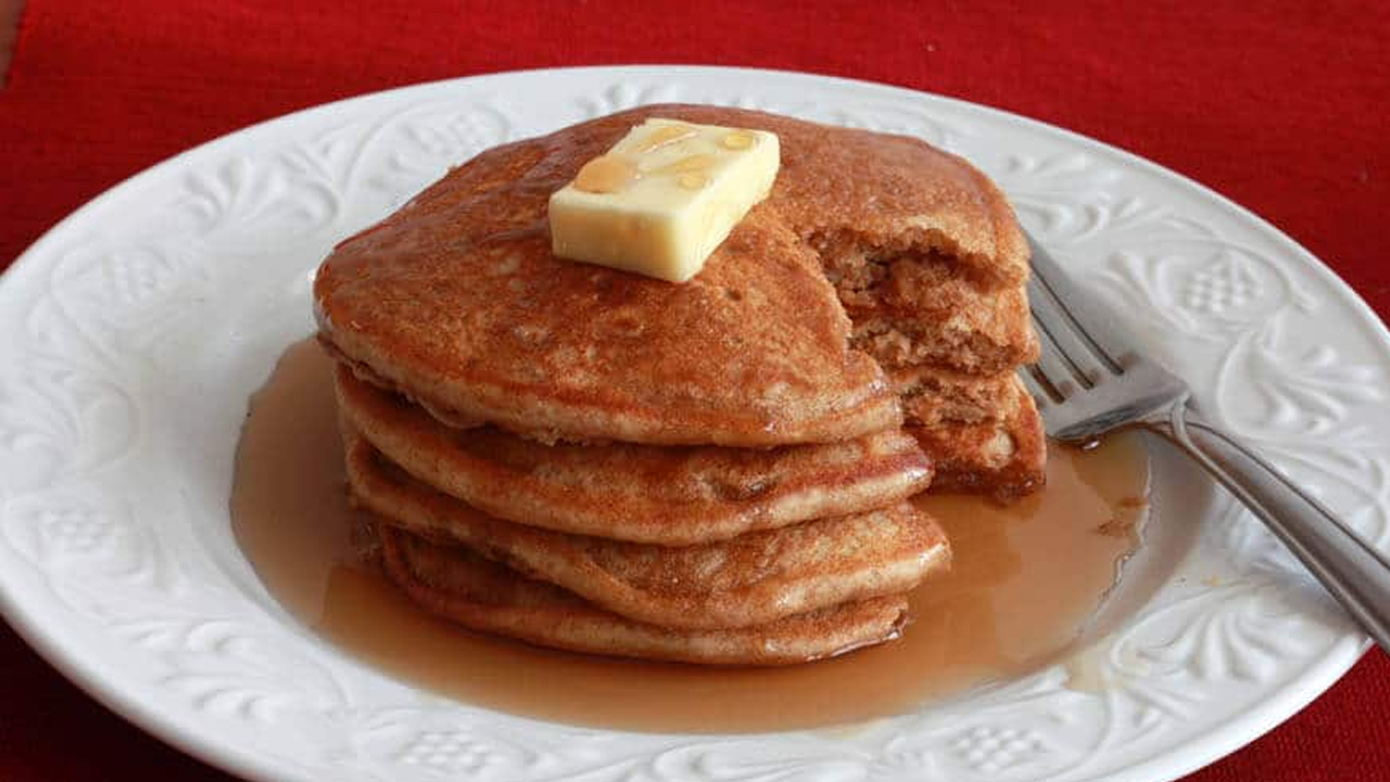 Diet Wheat Bran Pancakes